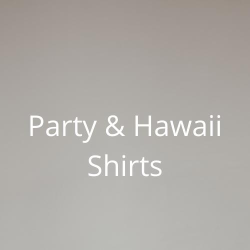 Men's Vintage Party & Hawaii Shirts