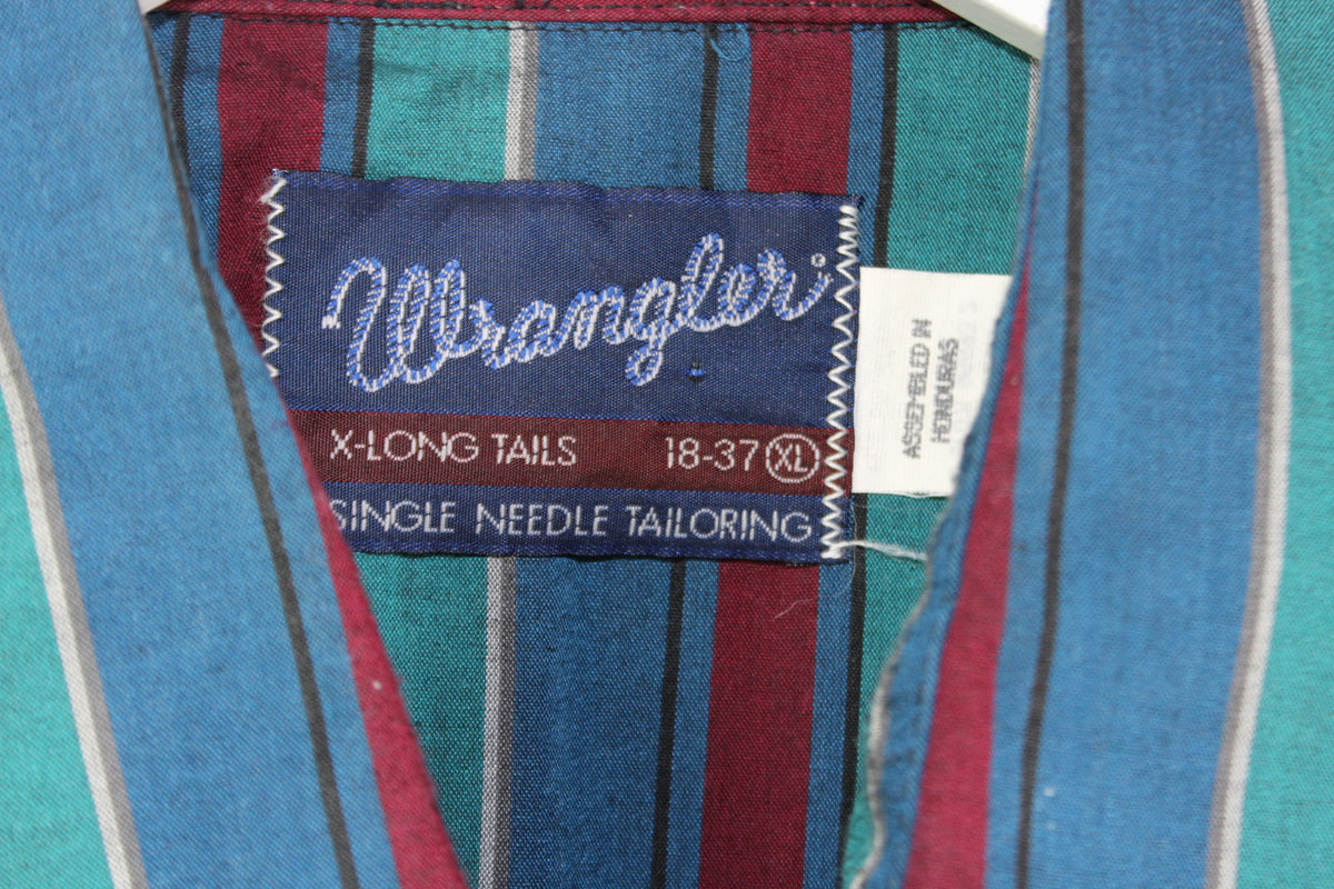Vintage Streifen Western Shirt (XL)