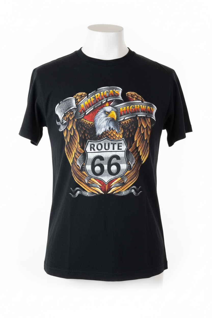 Vintage Route 66 T-Shirt (S)