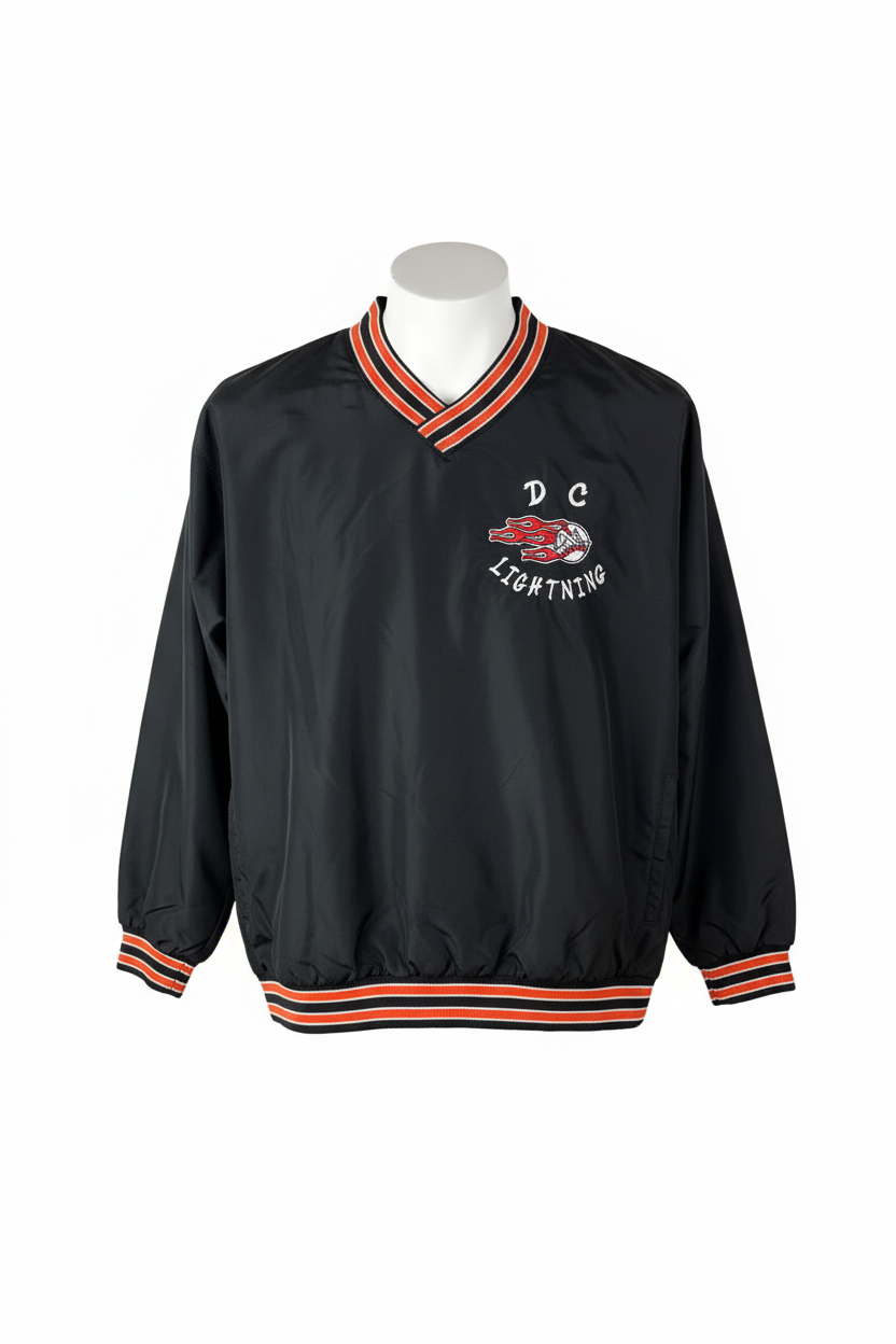 Vintage DC Lightning Nylon sweatshirt (XL)