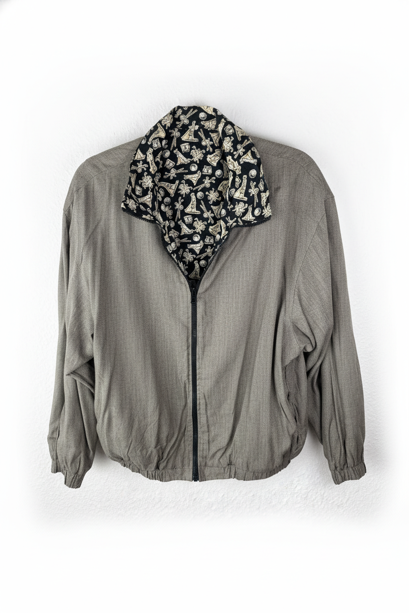 Vintage Head Jacket (L) Reversible