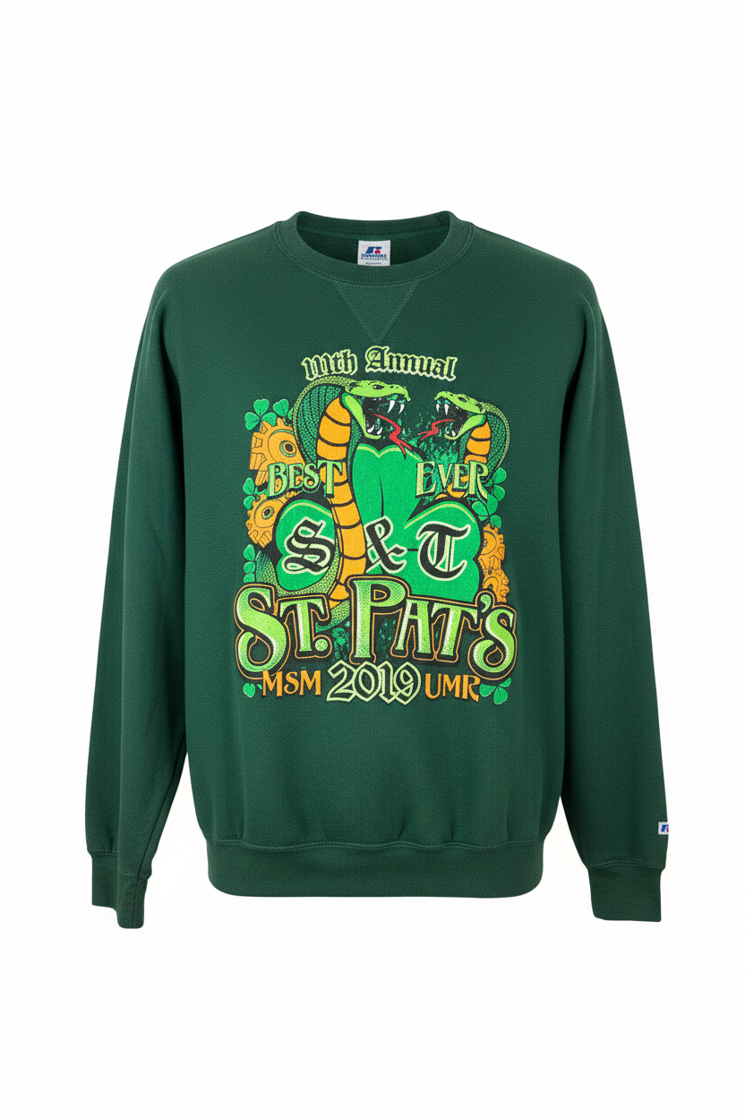 Vintage St. Pat´s Sweatshirt (S)
