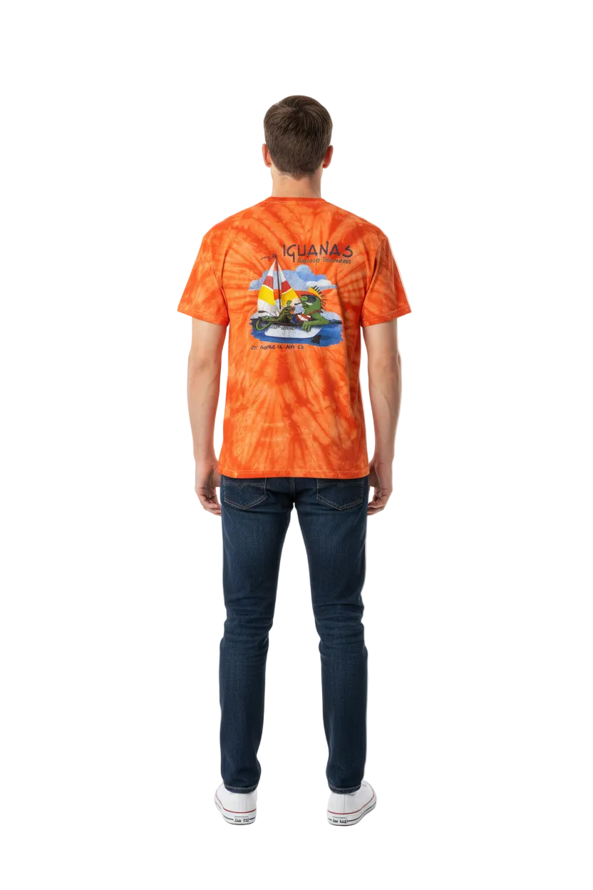 Vintage Batik Iguanas T-Shirt (L)