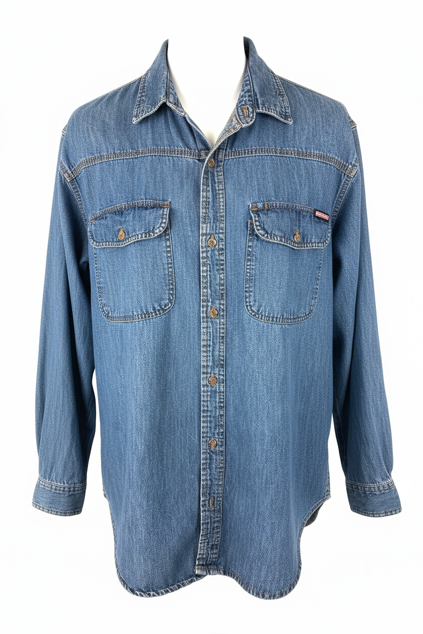 Vintage Craftsman Denim Shirt (L)
