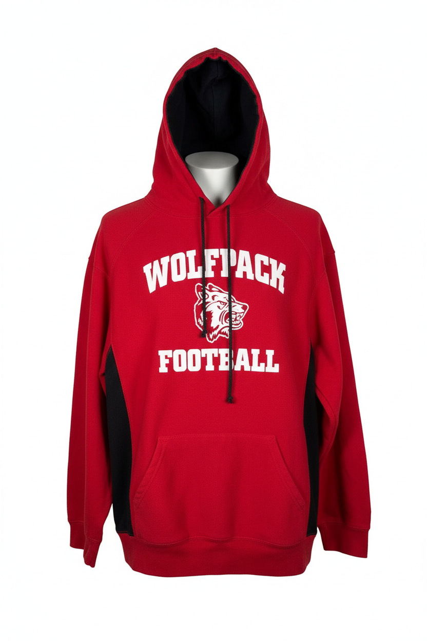 Vintage Wolfpack Football Hoodie (S)