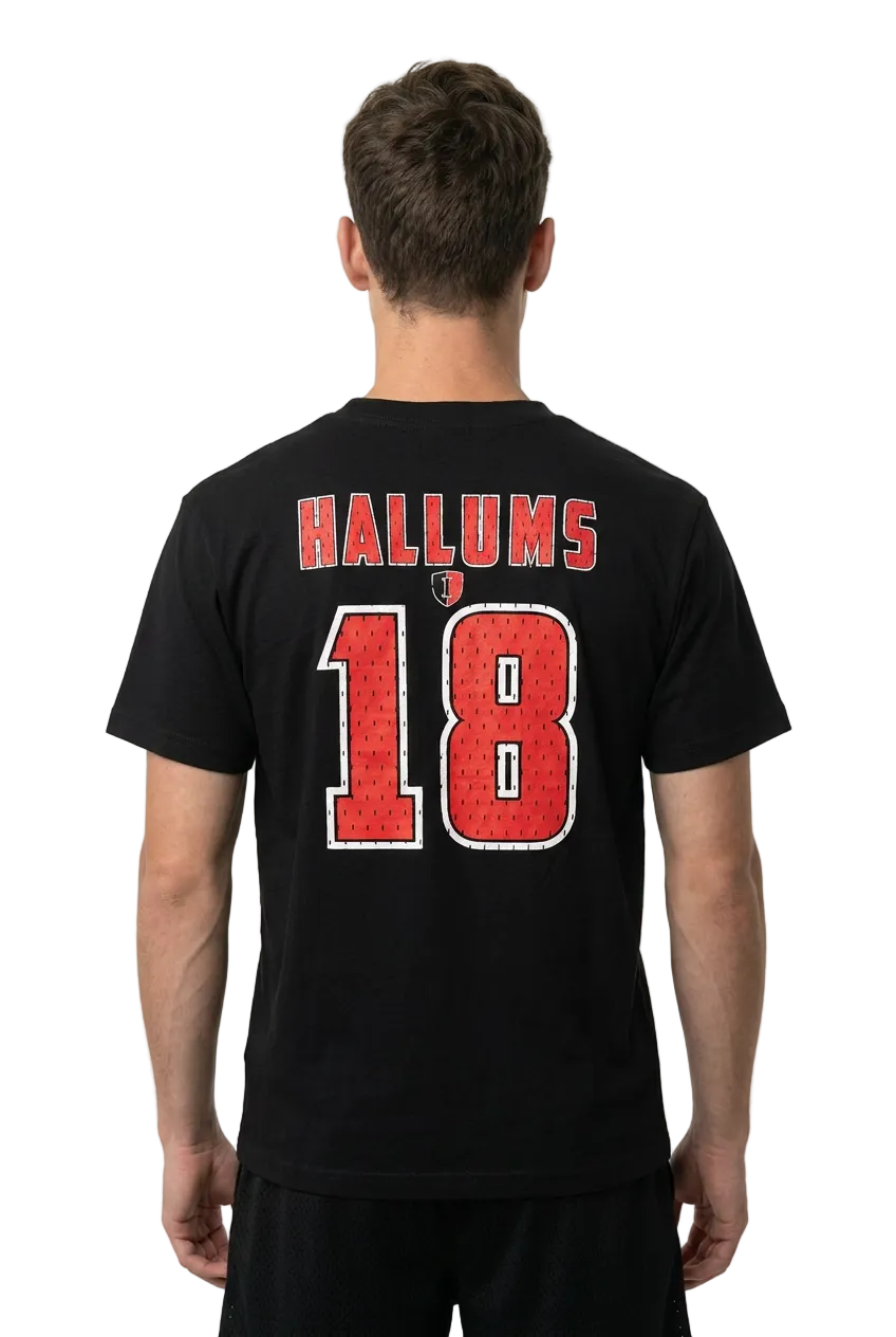 Vintage Raiders Hallums 18 T-Shirt (M)