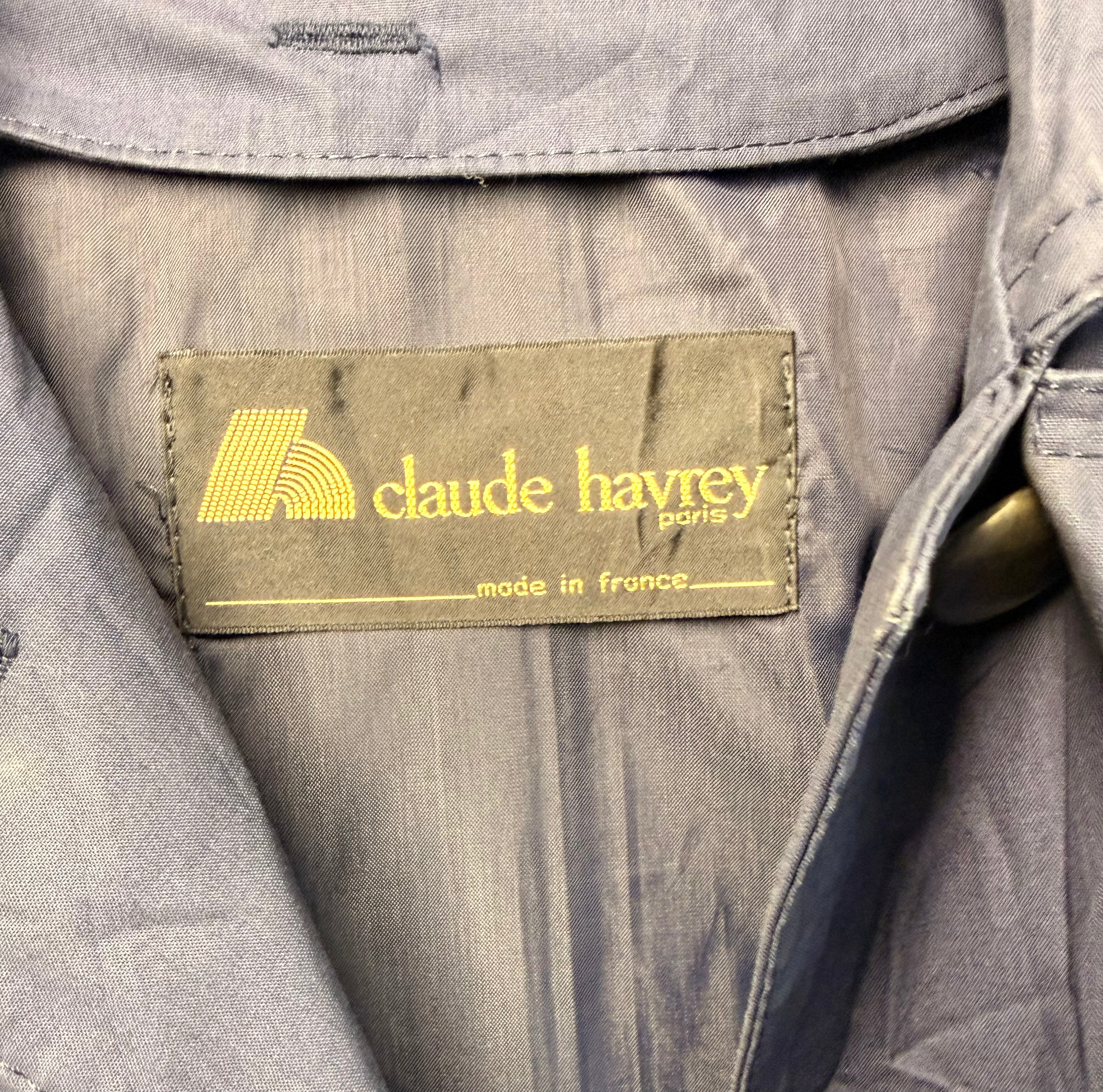 Vintage Claude Havrey Trenchcoat