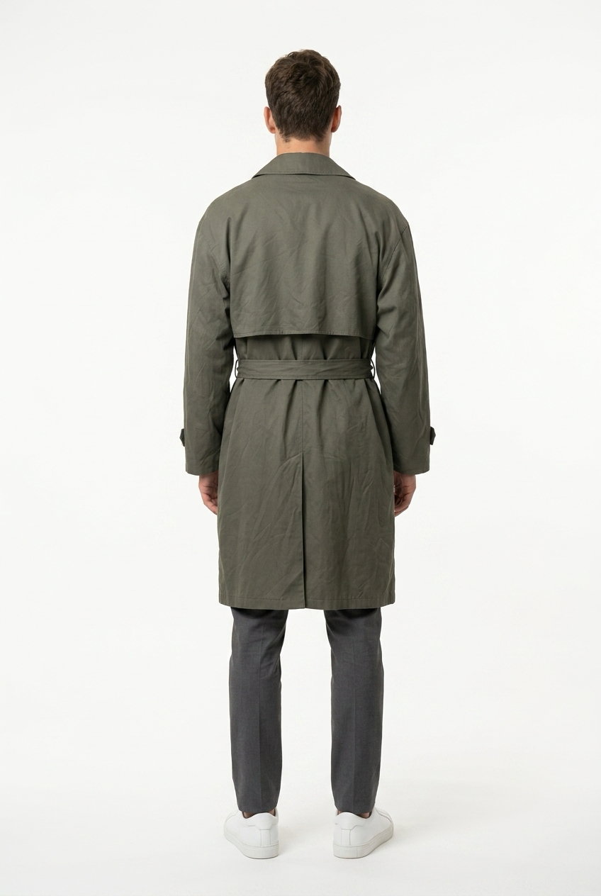 Vintage 90 `s Weather Man Trenchcoat (44 R)