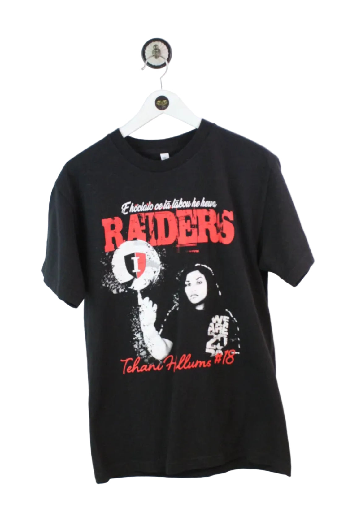 Vintage Raiders Hallums 18 T-Shirt (M)