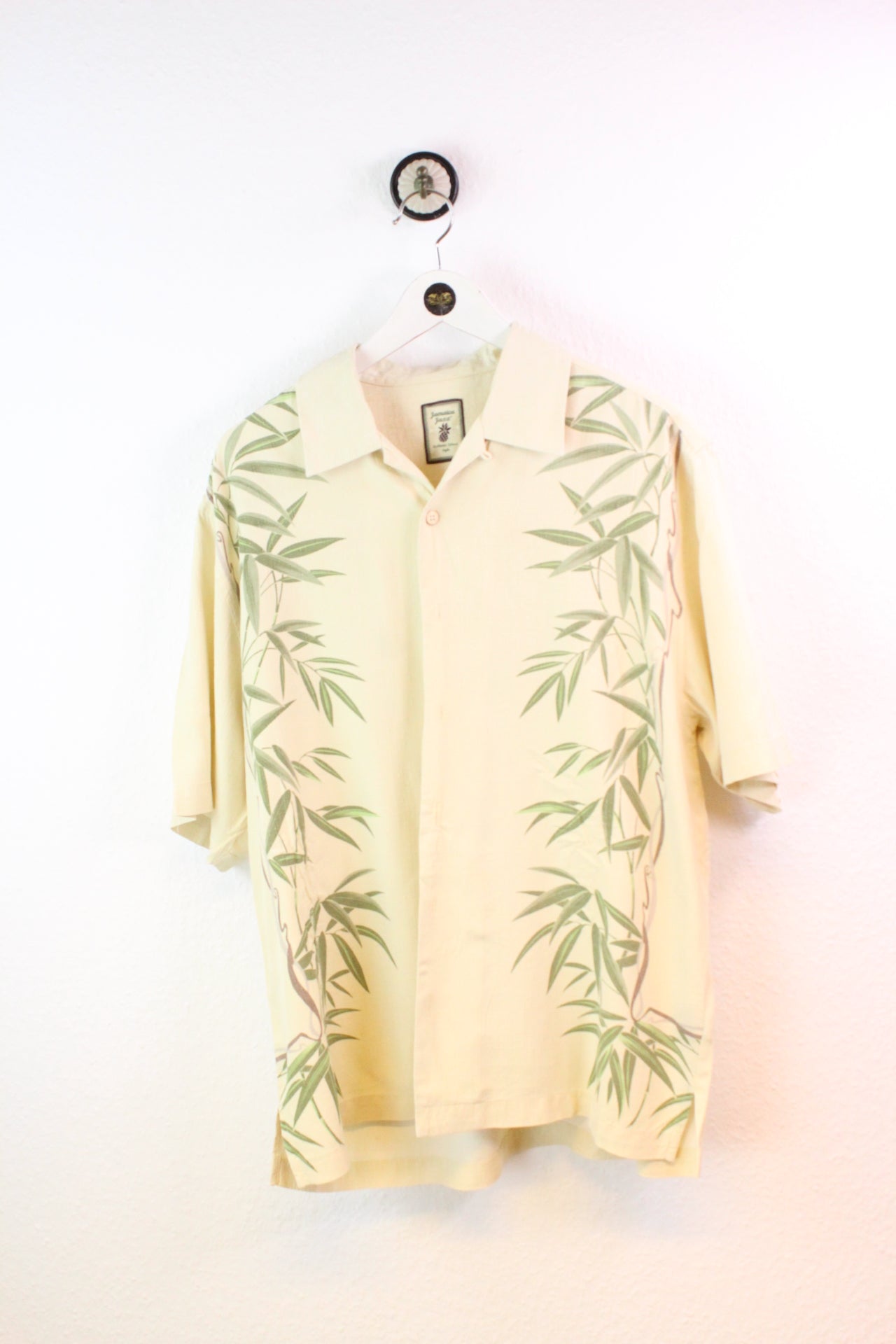 Vintage Jamaica Jaxx Hawai silk Shirt (M)