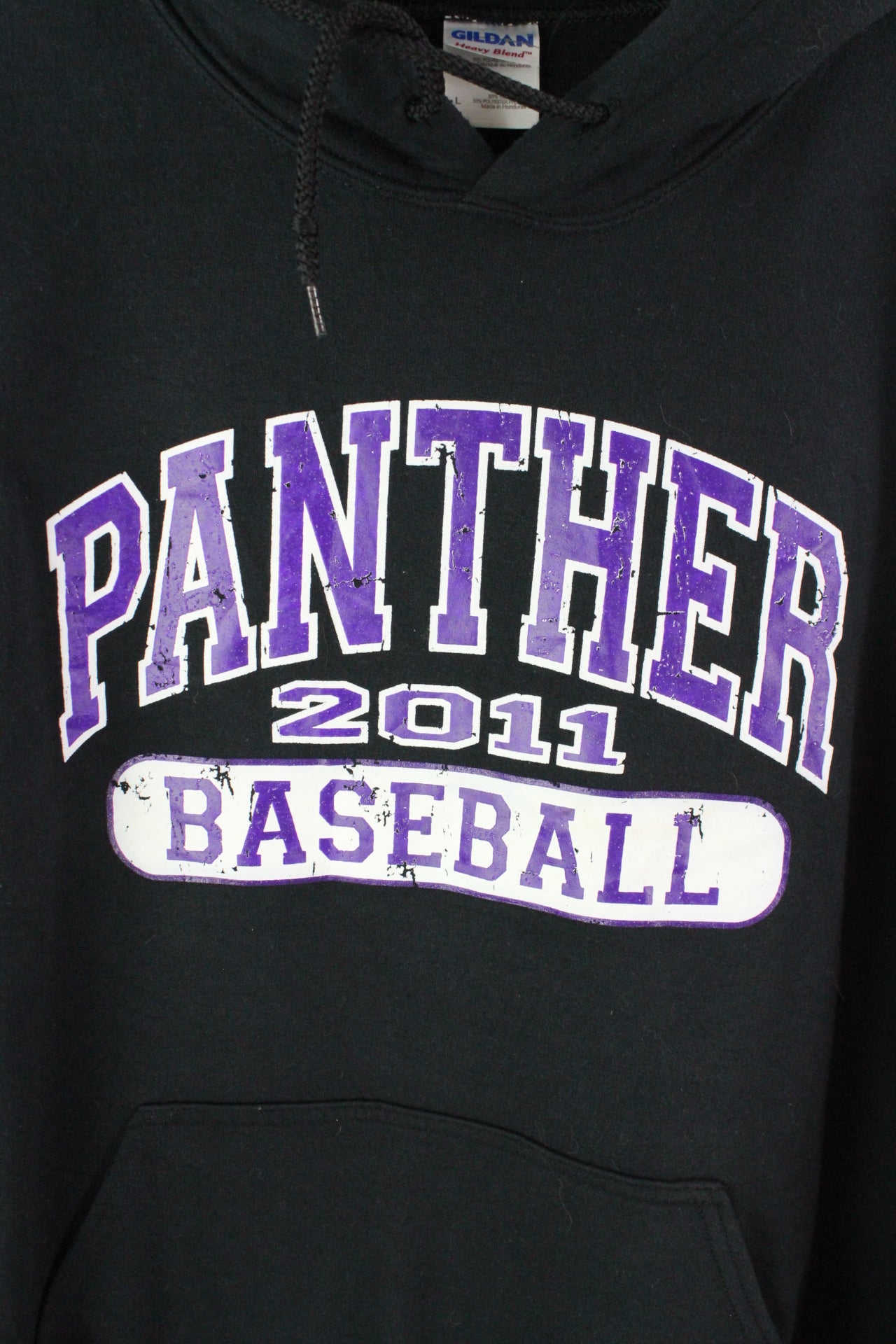 Vintage Panther Baseball Hoodie (L)