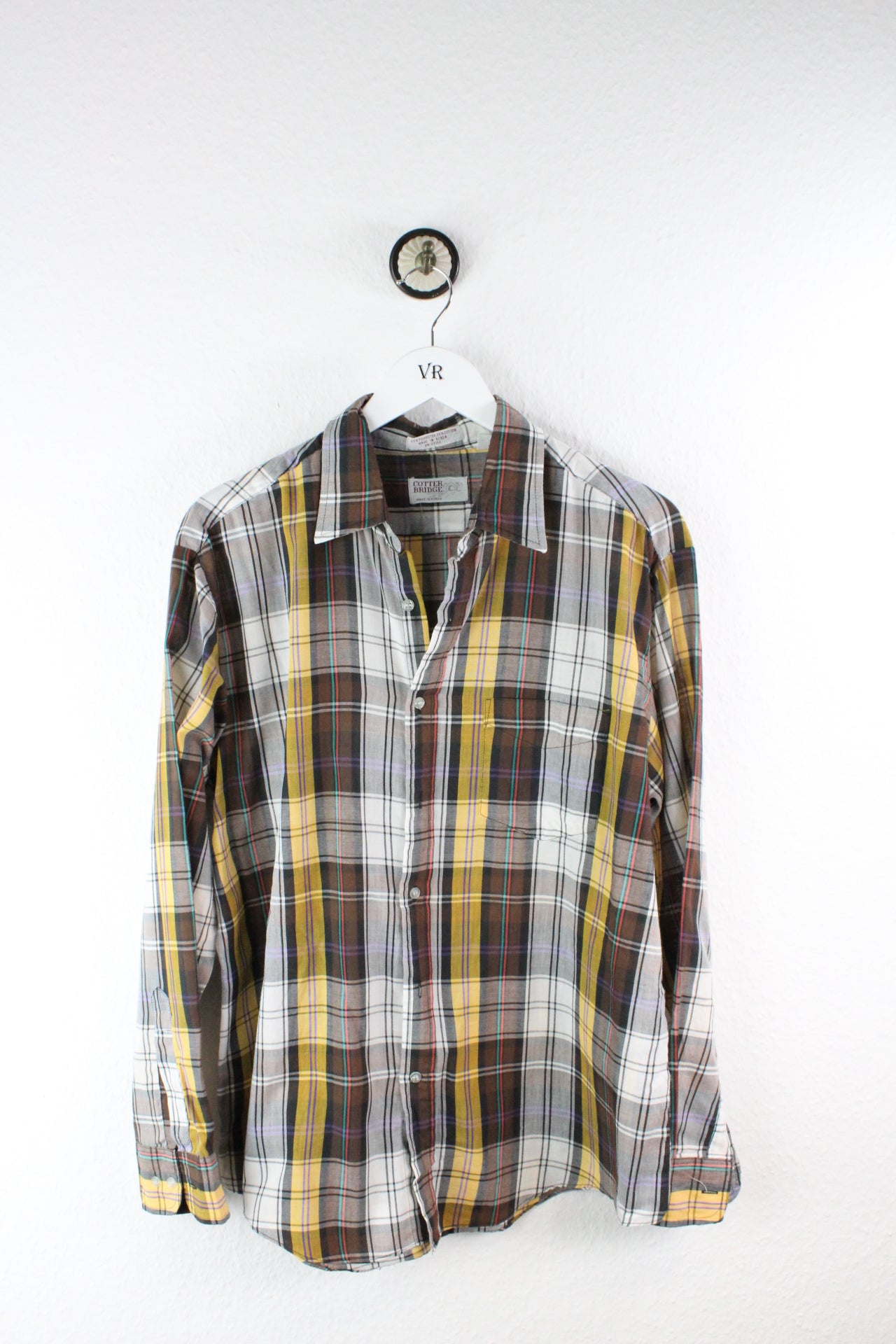 Vintage Cotton Bridge Light Shirt (L)