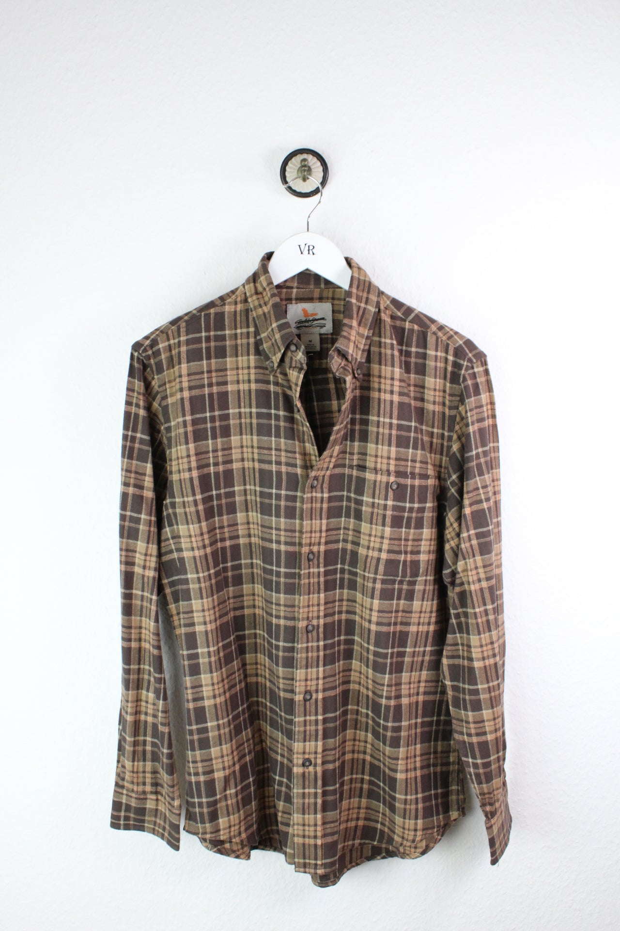 Vintage Field Stream Flannel Shirt (M)