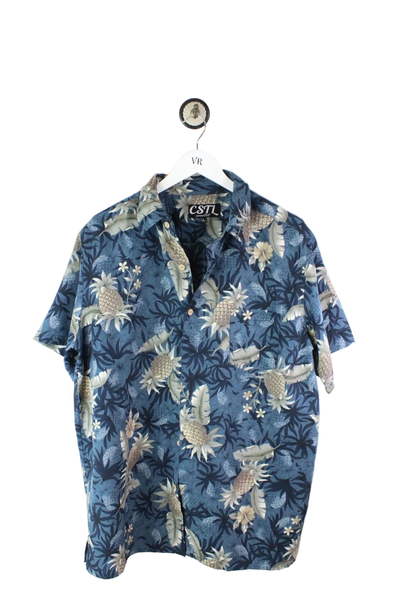 Vintage CSTL Pineapple Hawaii Shirt (L)