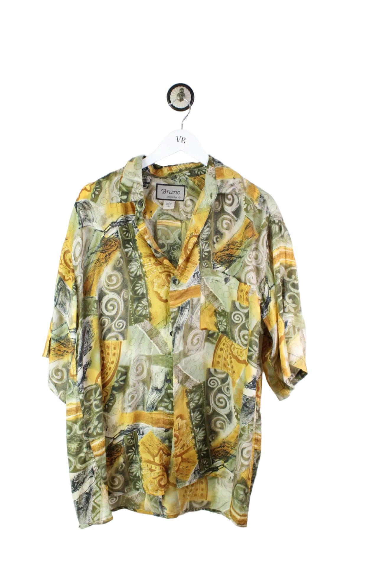 Vintage Bruno Silk Shirt (L)