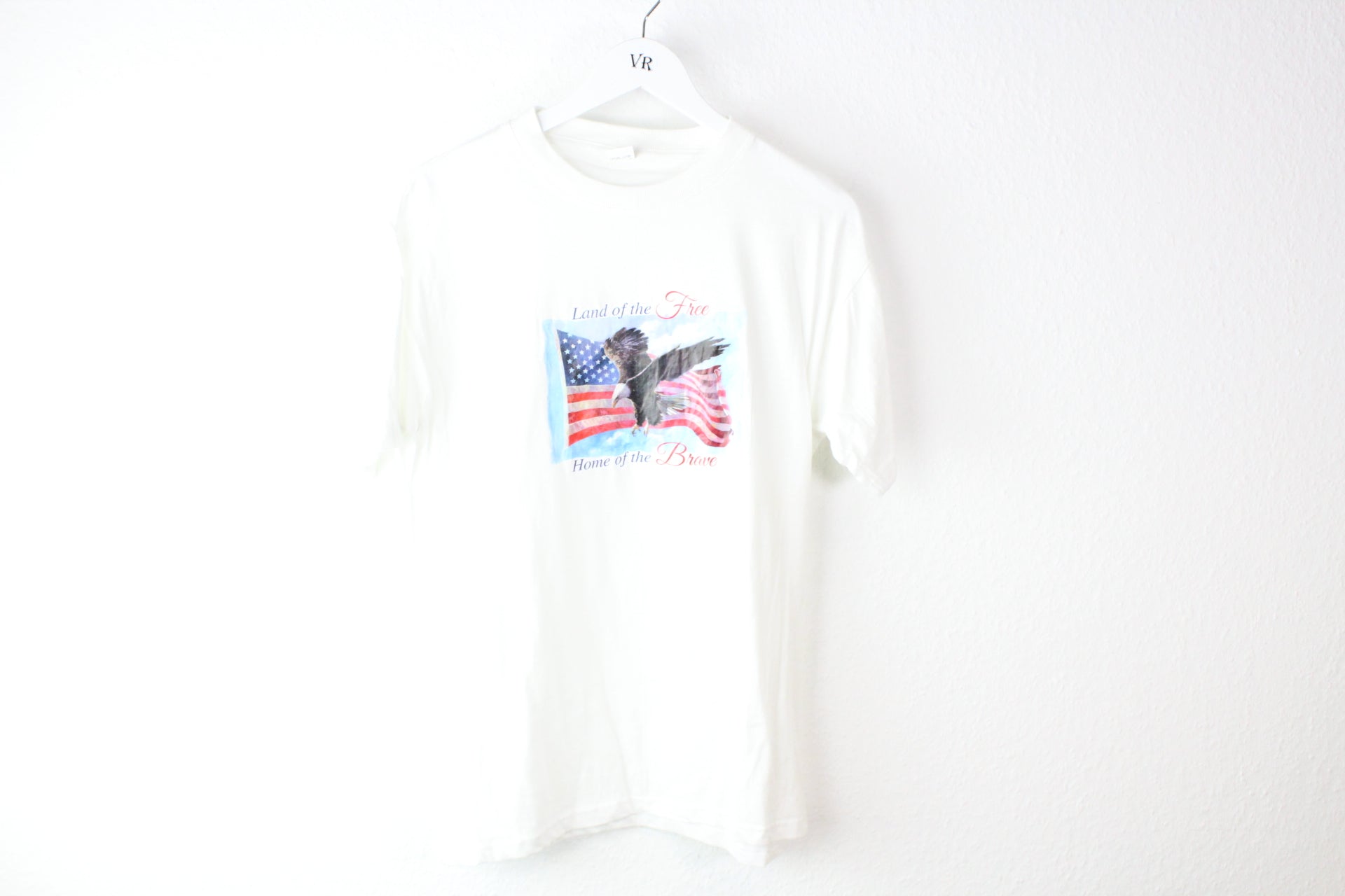 Vintage Land Of The Free T_Shirt (L)