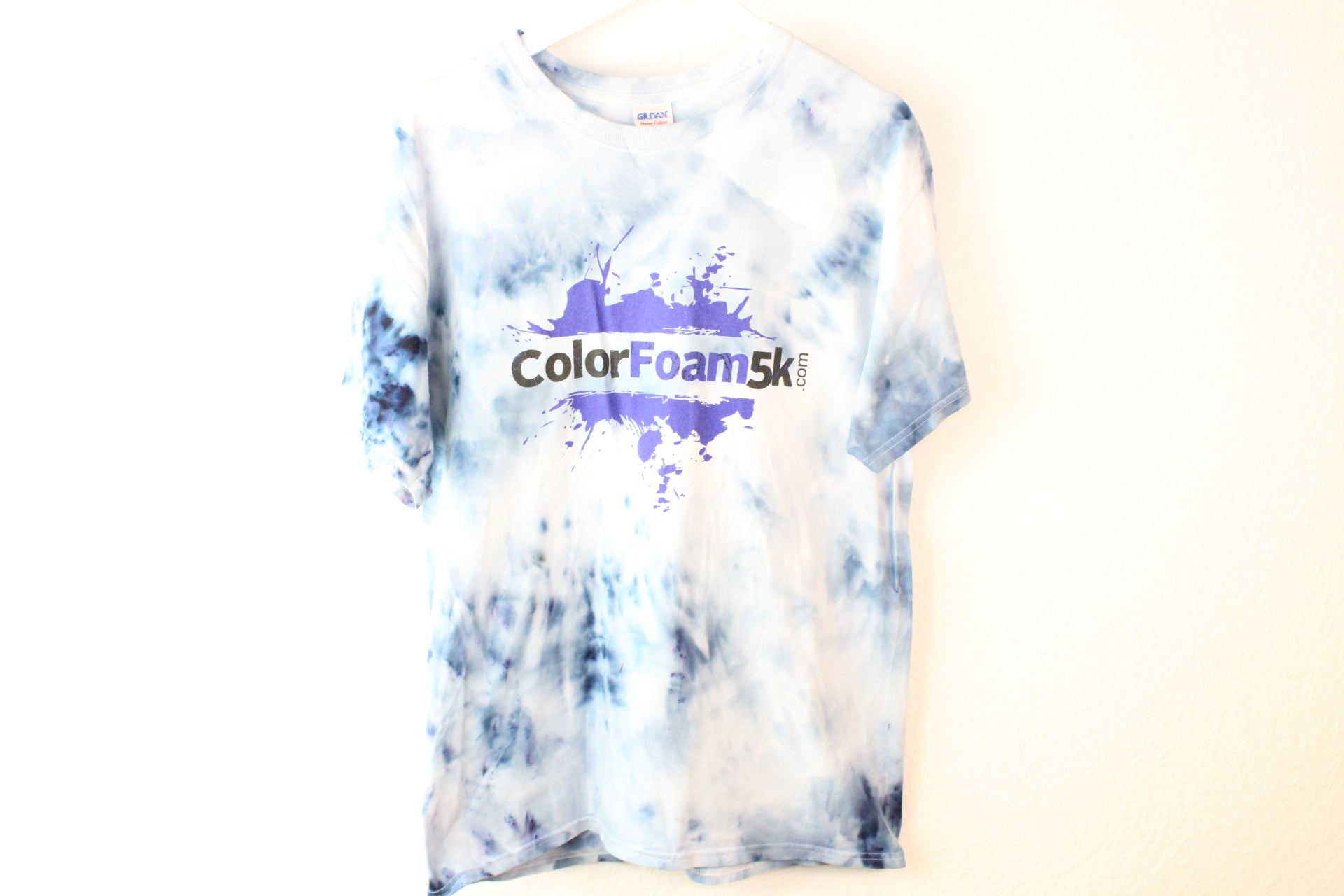 Vintage Color Foam 5K Batik T-Shirt (L)