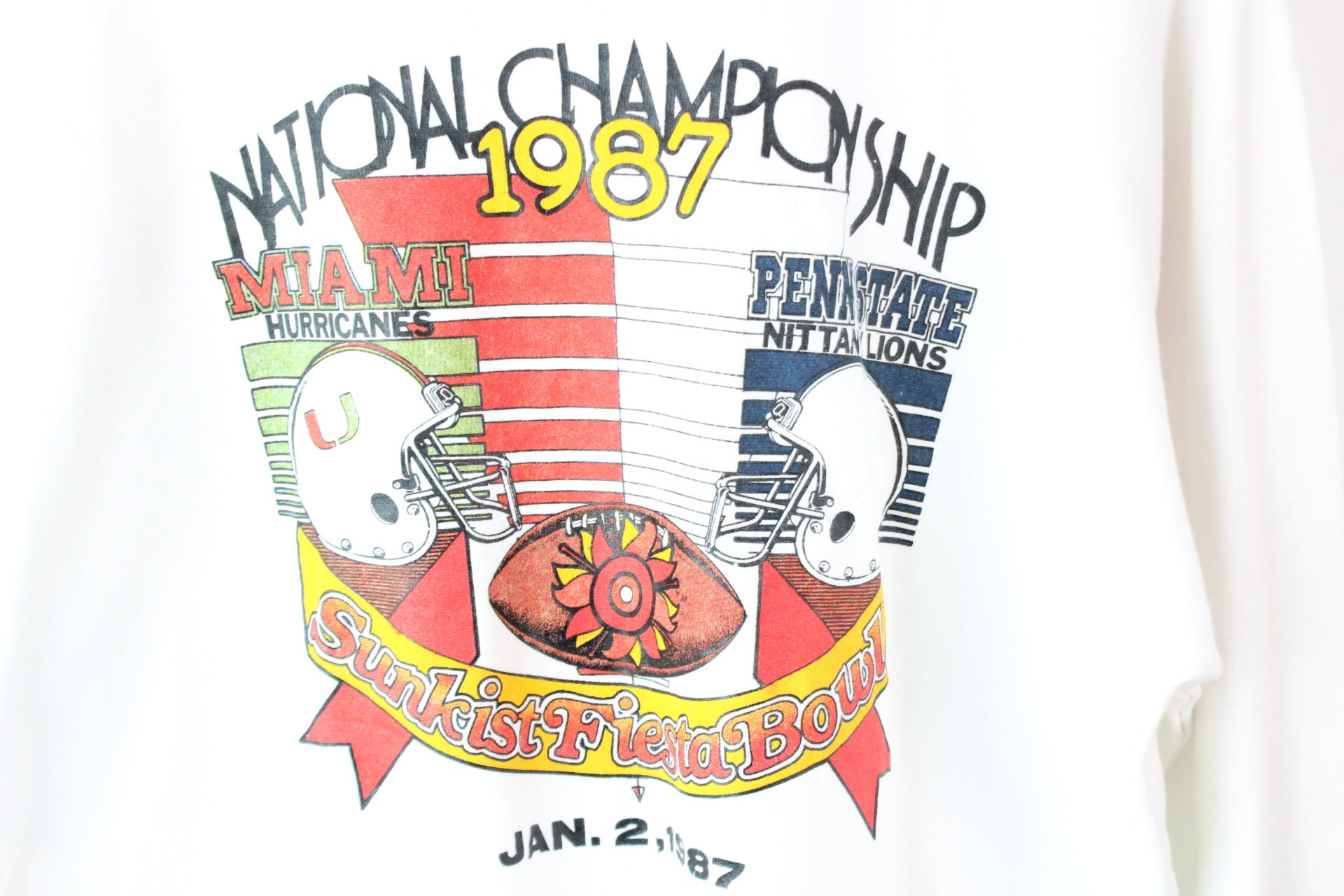 Vintage !987 National Championship Bowl Sweatshirt (XL)