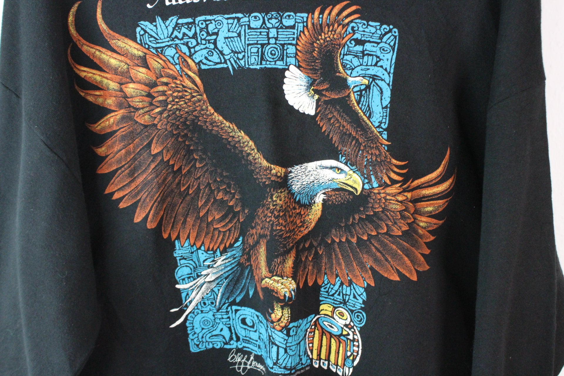 Vintage Alaska Eagle 1990 Sweatshirt (XL)