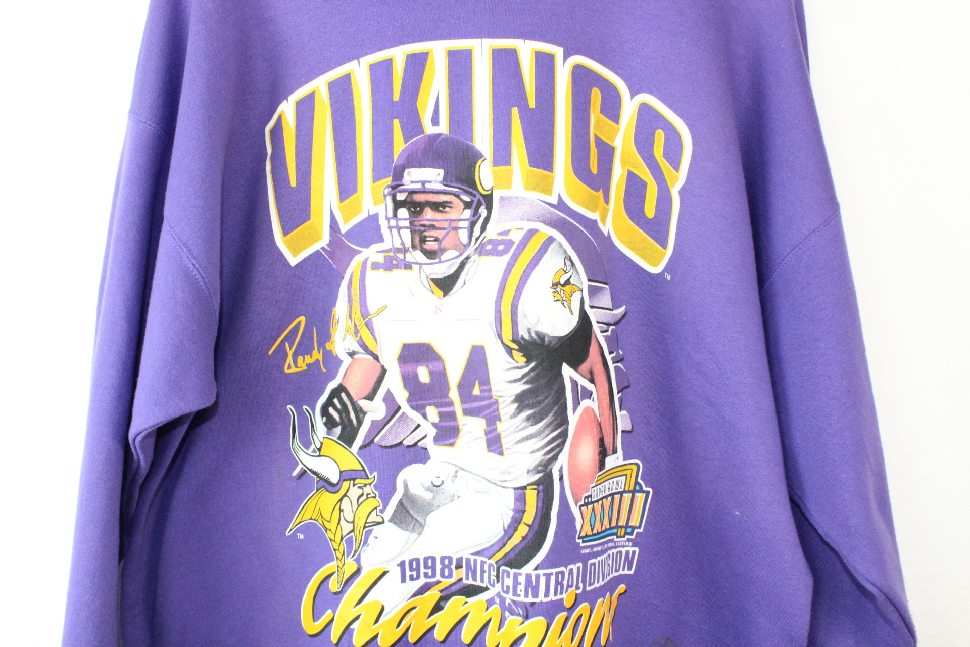 Vintage NFL Vikings Champions 1998 Sweatshirt (XL)