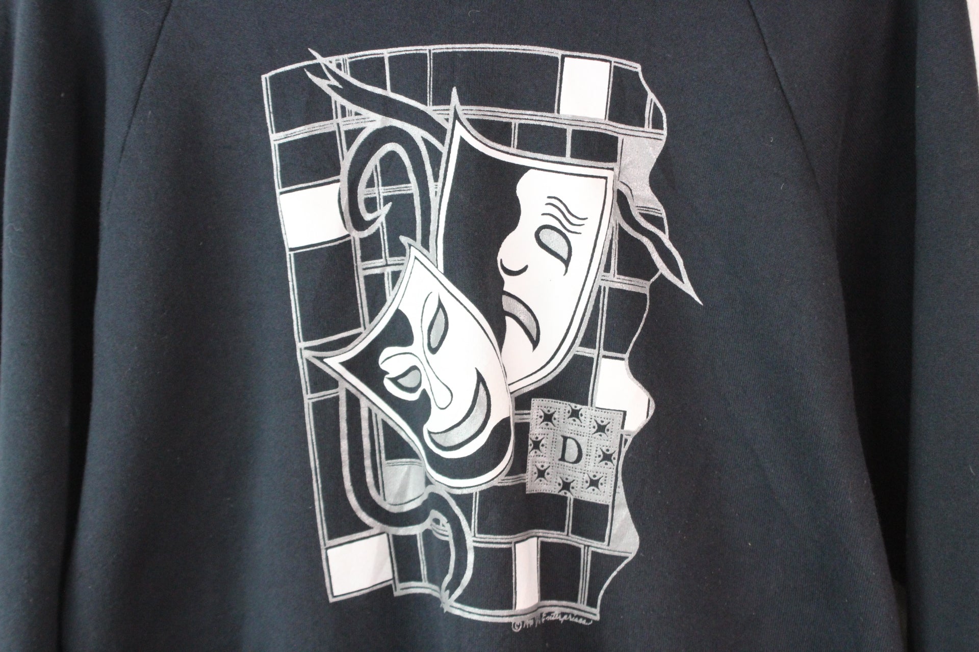 Vintage Maske Figur 1990 Sweatshirt (XL)