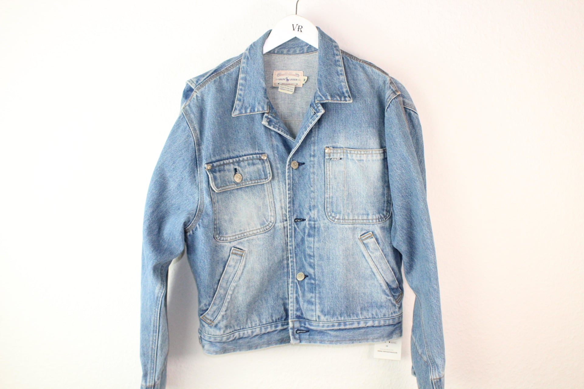 Vintage 80s Ralph Lauren Jeans Jacke (M)