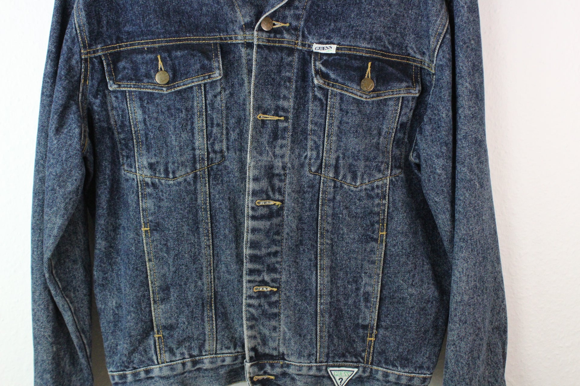 Vintage 90s Georges Marciano Jeans Jacke (L)
