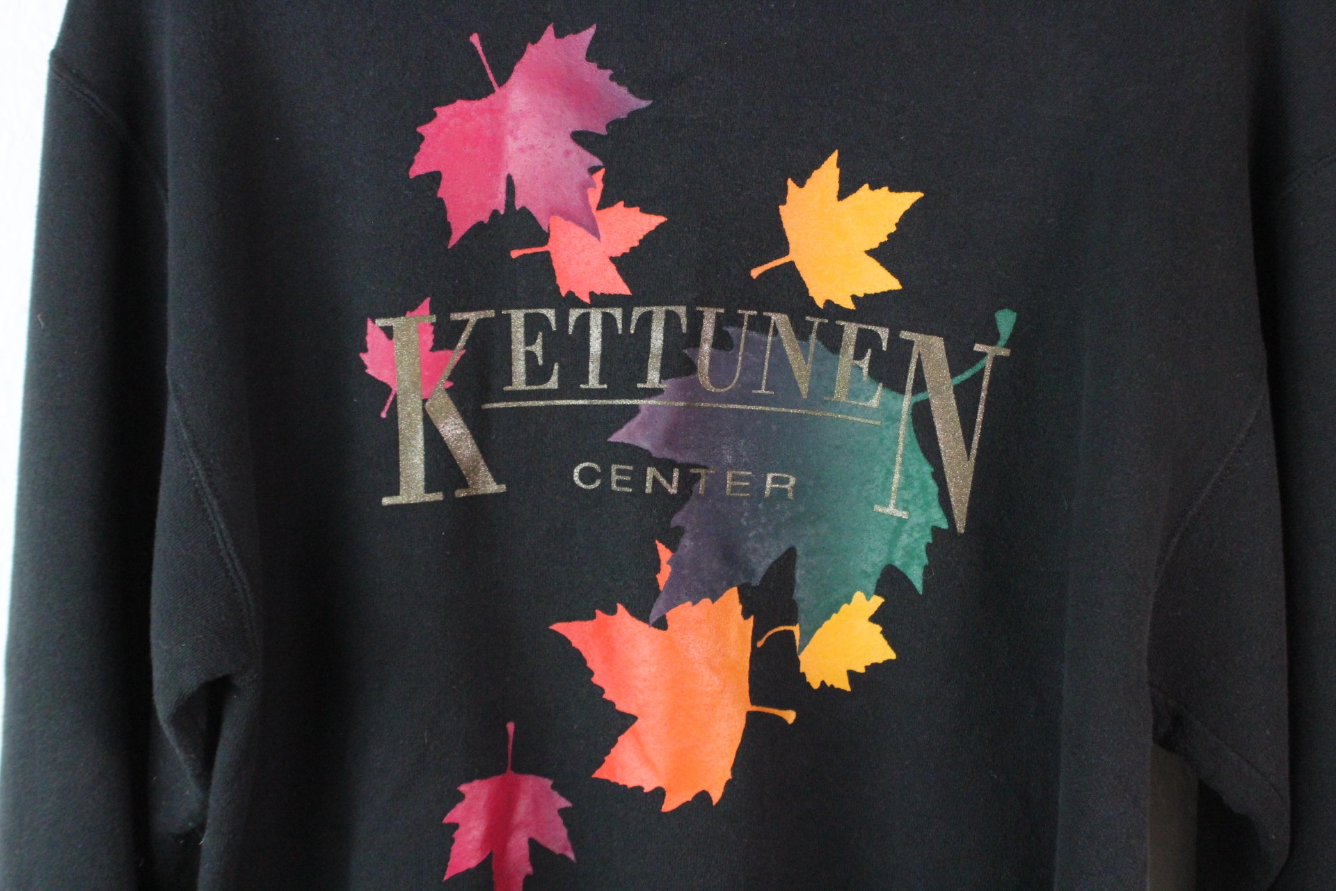 Vintage 90er Herbstblatt Sweatshirt (M)