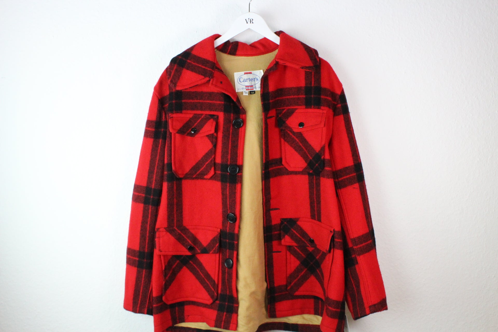 Vintage Carters wool Jacke (42)
