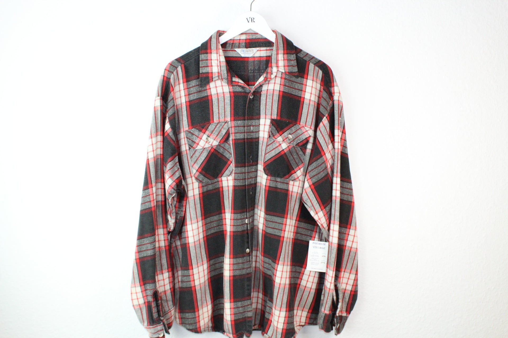 Vintage 80er Five Brother Flanell Hemd (2XL)