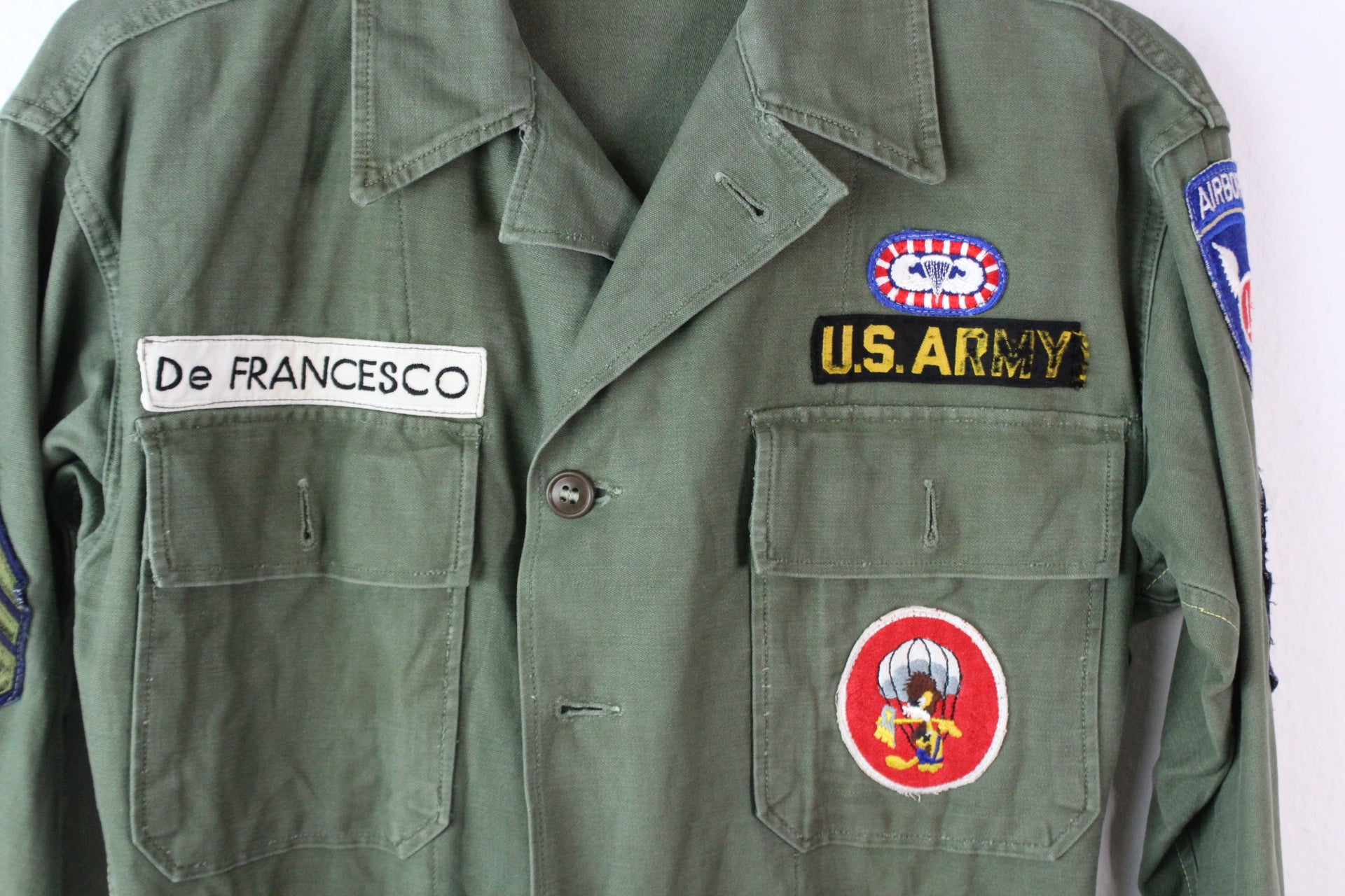 Vintage US Army Military Hemd