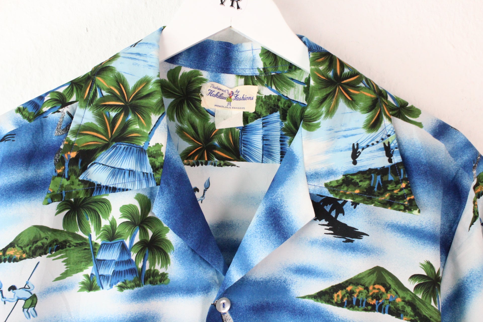 Vintage Hukilau 70er hawaii Shirts (L)