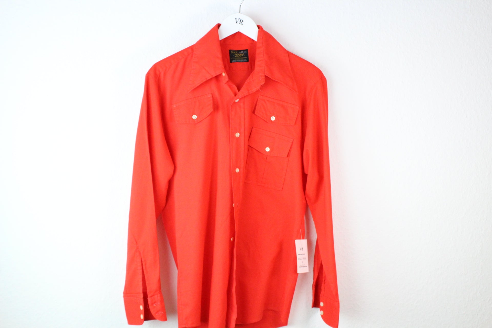 Vintage 70er Red Shirt (M)
