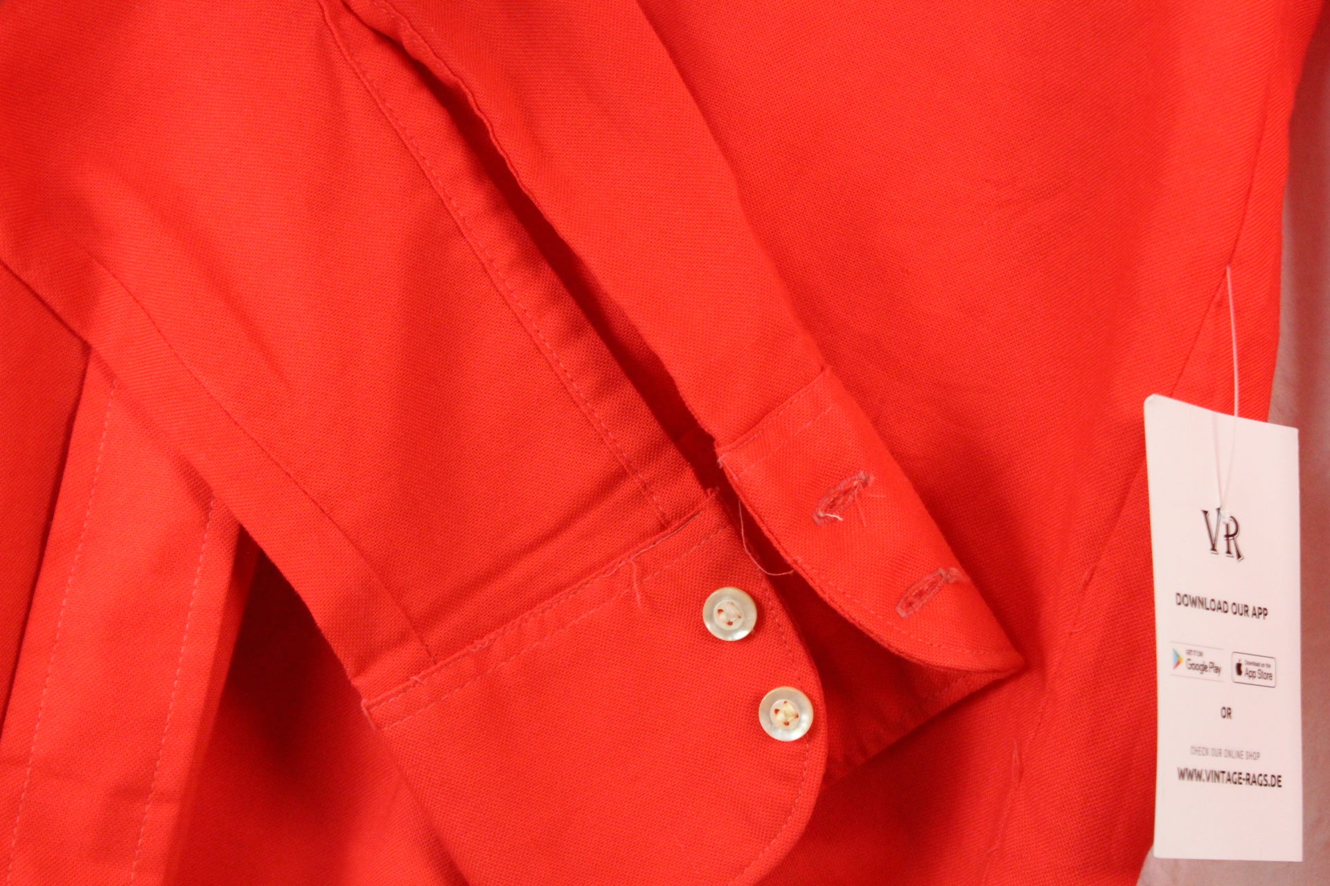 Vintage 70er Red Shirt (M)