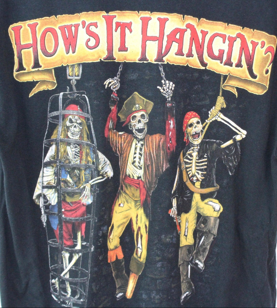 Vintage How's it Hangin Tshirt (M)
