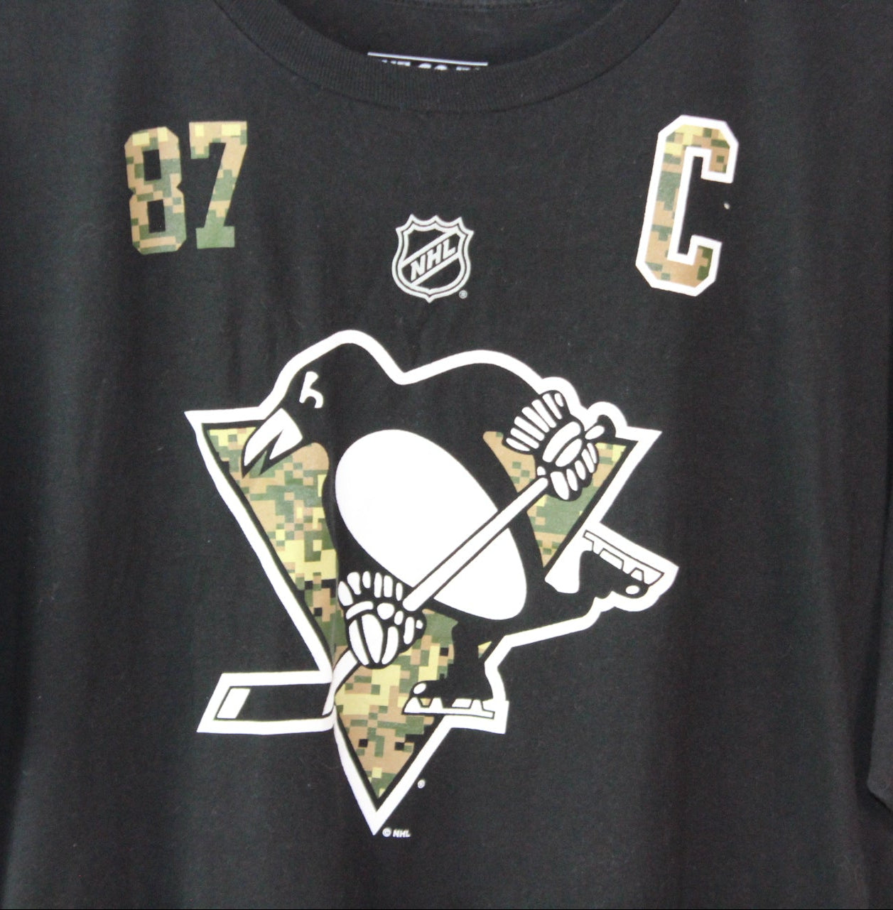 vintage Pittsburgh Peguins Eishokey Tshirt (XL)