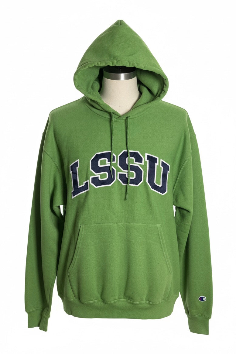 Vintage LSSU Hoodie Sweatshirt (L)