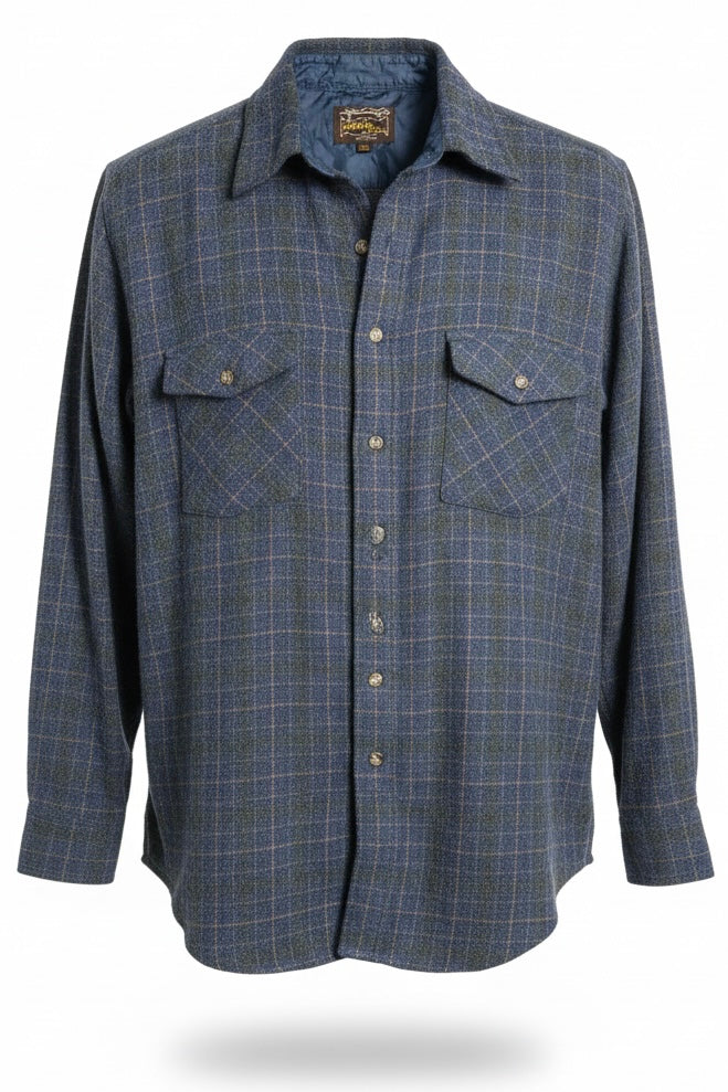 Vintage Kariert Flanell Shirt (M)