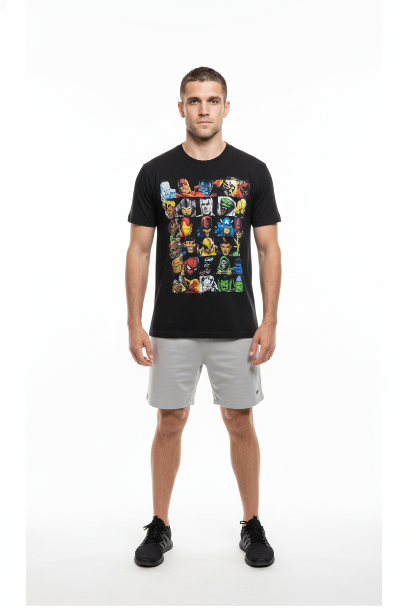 Vintage Marvel Heroes Tshirt (L)