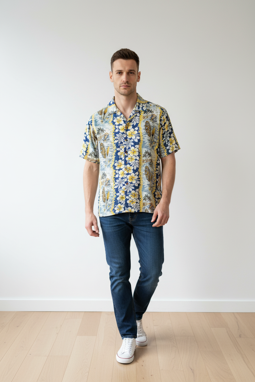 Vintage Beach Hawaii Shirt (XL)