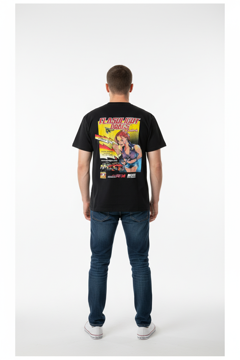 Vintage Flashlicht Tshirt (XL)