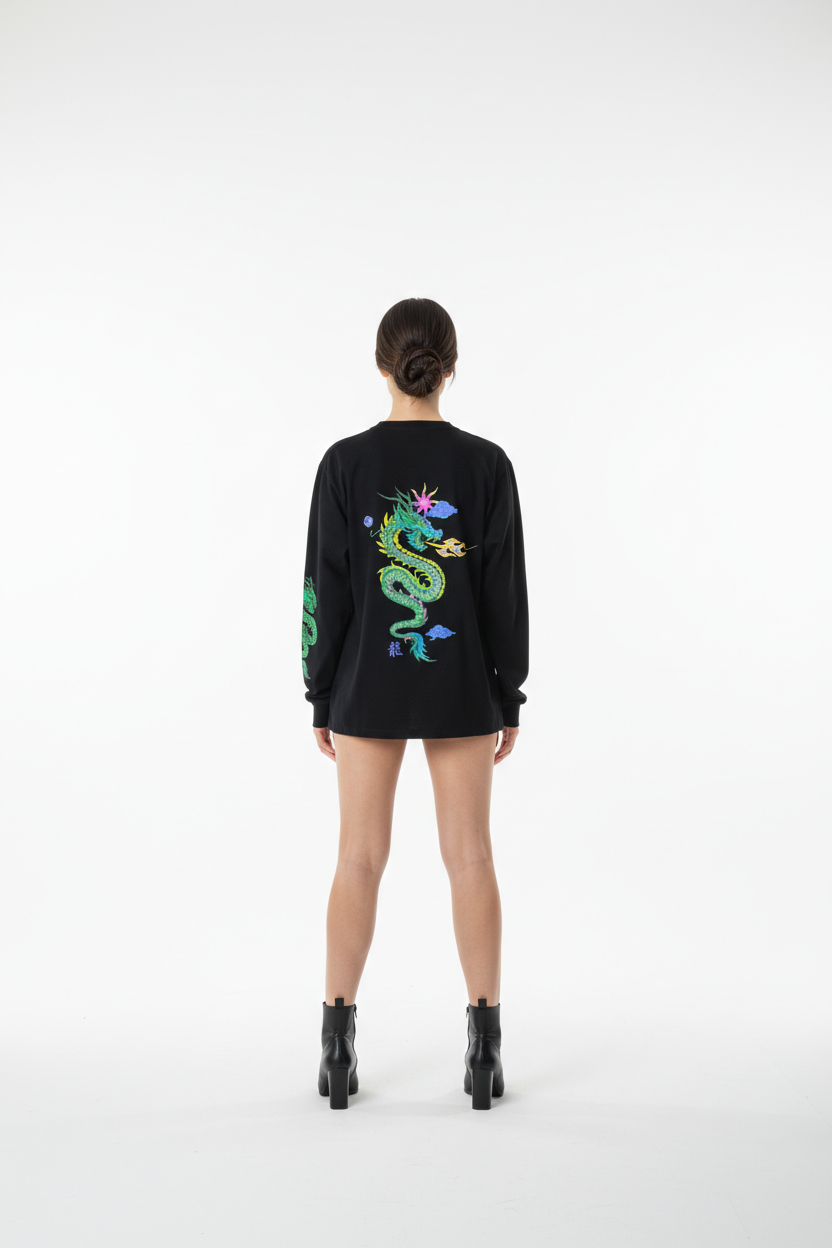 Vintage Dragon Longsleeve (XS)