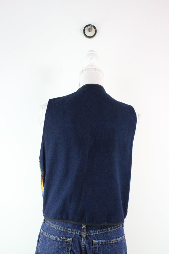Vintage Colorful Vest (M) - Vintage & Rags
