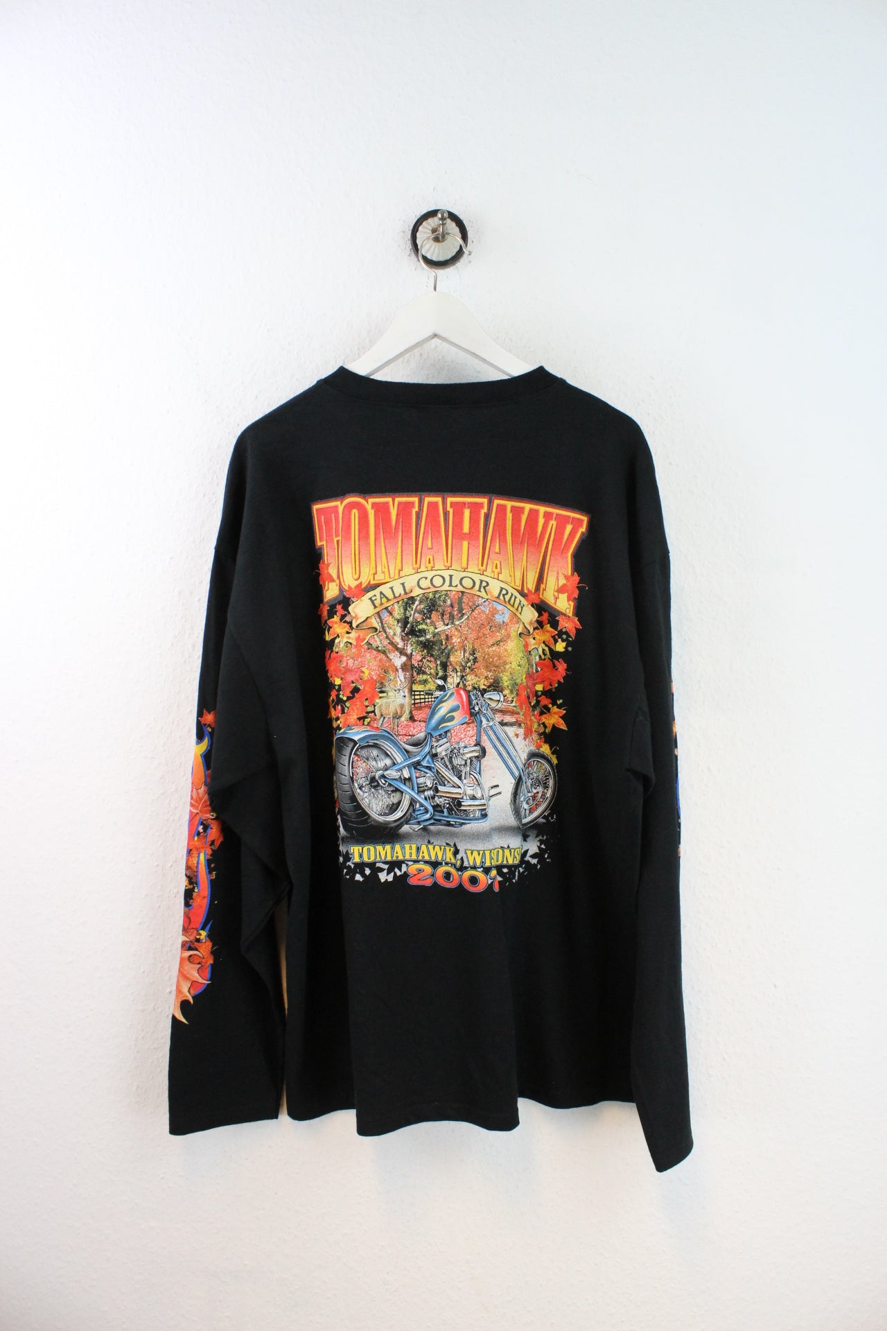 Vintage Fall Color Run Long Sleeve T-Shirt (XL) - Vintage & Rags