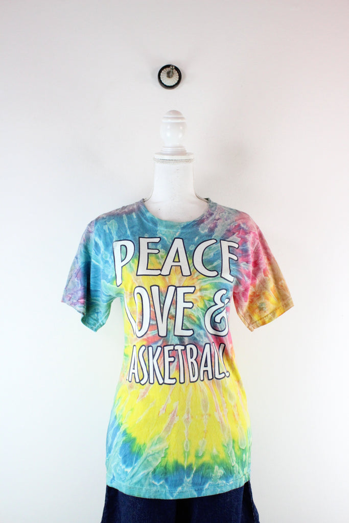Vintage Peace Love & Basketball T-Shirt (S) - Vintage & Rags