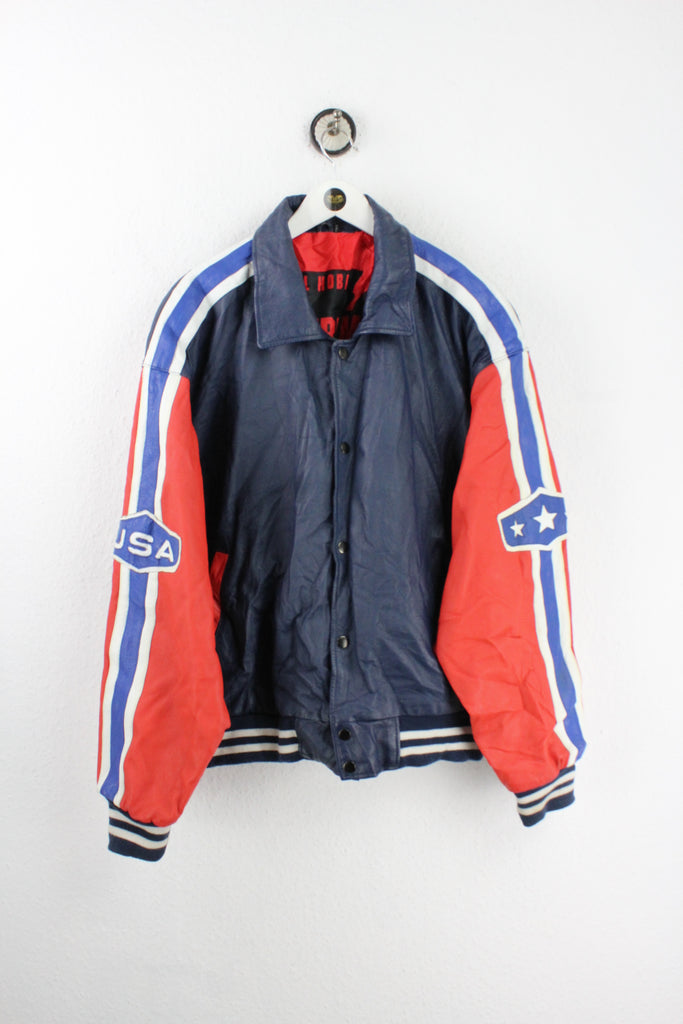 Vintage USA Leather Jacket (L) - Vintage & Rags Online