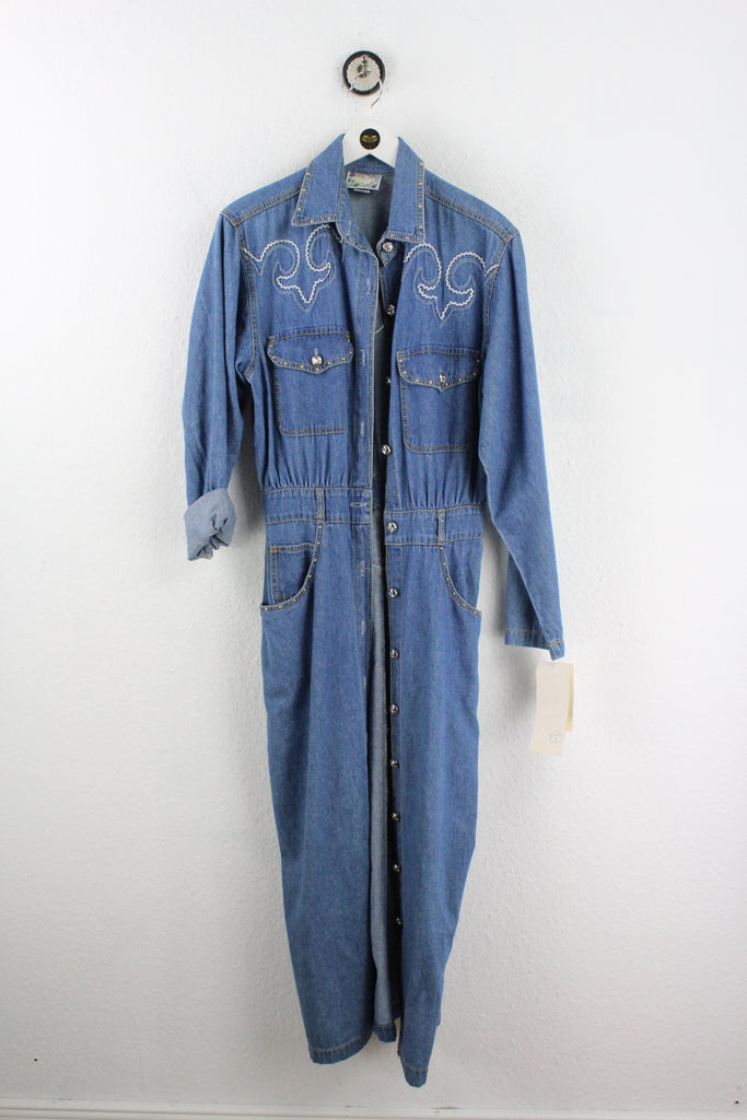 Vintage Jeans Dress (S) - Vintage & Rags