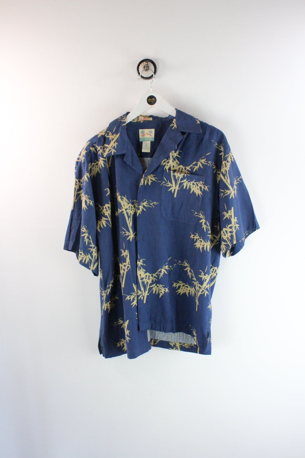 Vintage Hawaii Silk Short Sleeve Shirt (S)