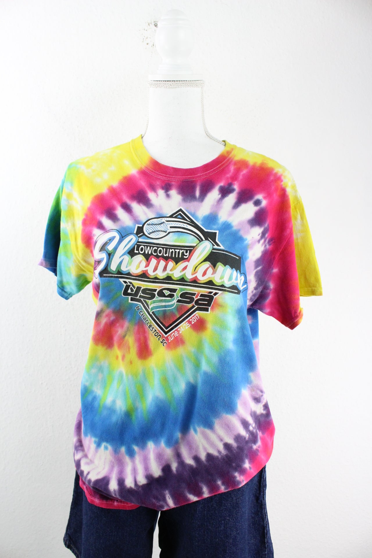 Vintage Tye Die T-Shirt (M)· - Vintage & Rags Online