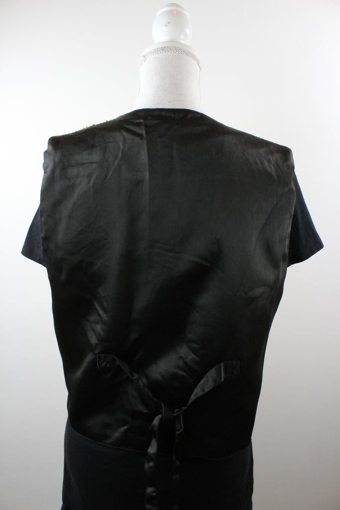 Vintage Sequins Vest (S) - Vintage & Rags